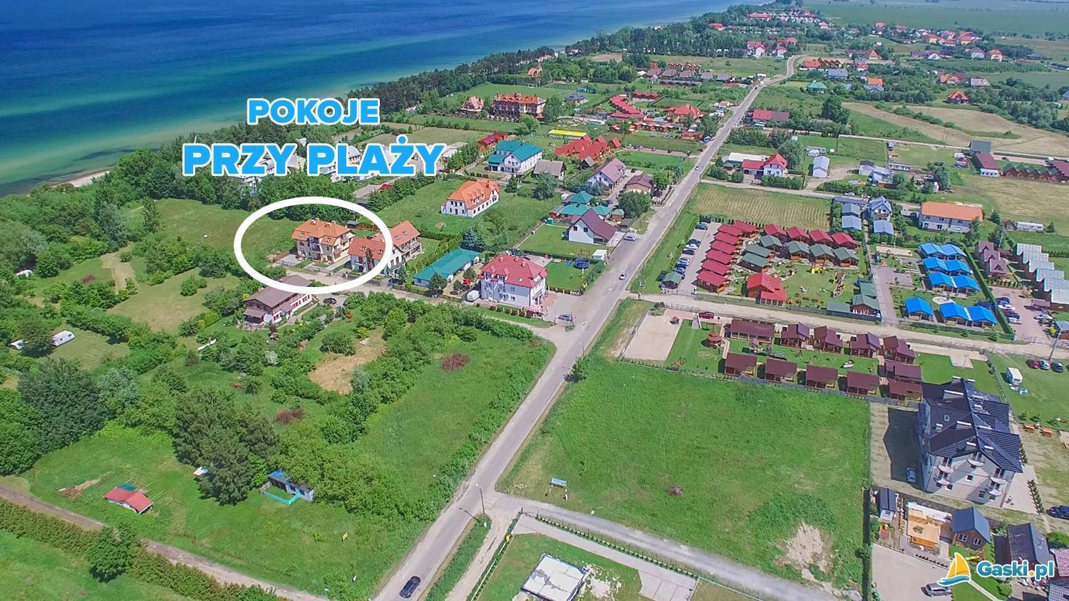 Przy Plazy 40 M Do Morza Apartment Gaski  Bagian luar foto